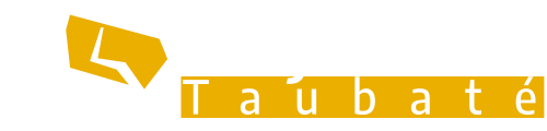 logo caçamba taubate branca